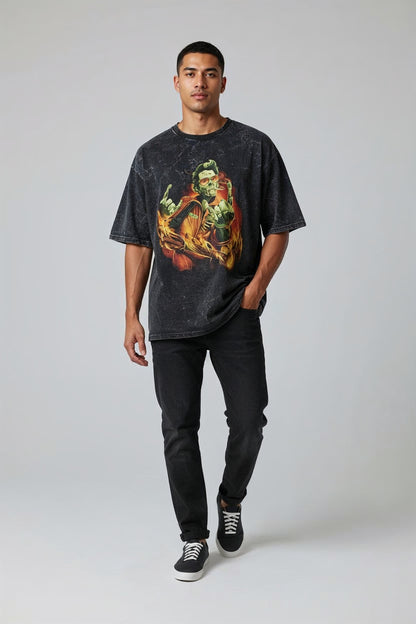 MC Street  Acid Washed Tee